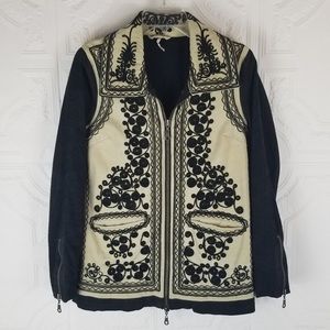 Free People Stitched Quills Jacket sz M